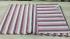 BEDSHEET STRIPE 90X108 2 PILLOW COVER